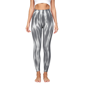 Legging de yoga taille haute sans couture pour femme, effet push-up, contrôle du ventre, pour entraînement et fitness - Product Image 1