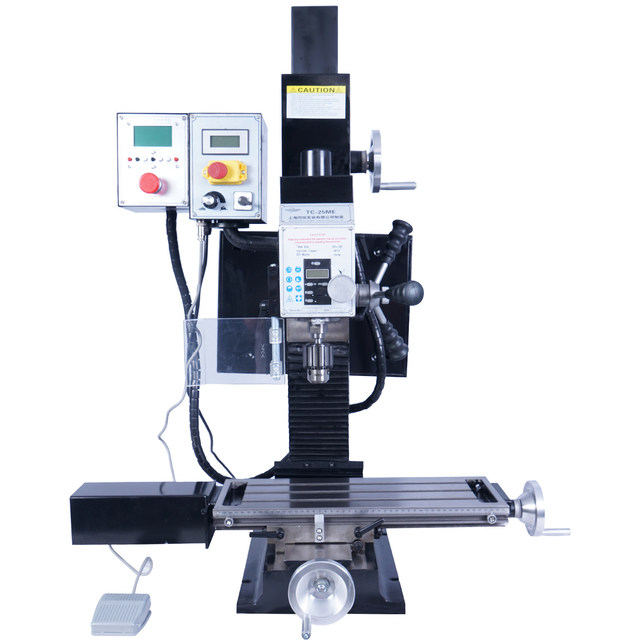 Tongchen TC25ME Household Multi-Functional CNC Electronic-Controlled Benchtop Drill Milling Machine