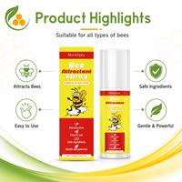 Spray attractif pour abeilles 100 ml, sûr, liquide appât pour nuages d'abeilles, fournitures d'apiculture pour attirer les abeilles