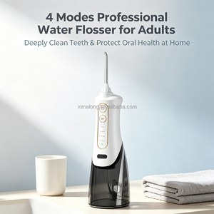 Venta caliente portátil Ipx7 <span class=keywords><strong>Dental</strong></span> Water Flosser para limpieza de dientes <span class=keywords><strong>Irrigador</strong></span> oral inalámbrico con 4 modos - Product Image 1