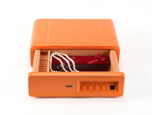 Coffre-fort pour bijoux, coffres-forts biométriques, enveloppe en cuir, coffre-fort de luxe - Product Image 6