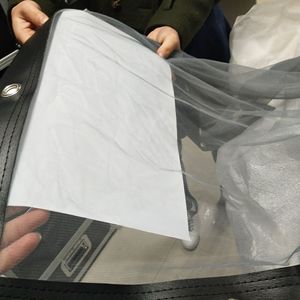 Gaze d'hologramme d'affichage de <span class=keywords><strong>projection</strong></span> d'hologramme d'écran de projecteur de maille holographique <span class=keywords><strong>gris</strong></span> 3D - Product Image 5