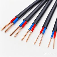 YILAN Shandong BVVB Kupfer-Elektrokabel 3-adrig PVC-Isolierung Massiv Flach 1mm/1,5mm/2,5mm ISO9001/CCC Hausverkabelung 600V