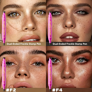 Stylo tampon double embout pour taches de rousseur, marqueur liquide à pointe unique pour le maquillage du visage, 4 couleurs, résistant à l'eau pour le maquillage de base - Product Image 4