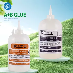 Outdoor Quick-drying Super Glue Advertising Letters Industry Strong Bonding AB Glue For Channel Letter Bonding