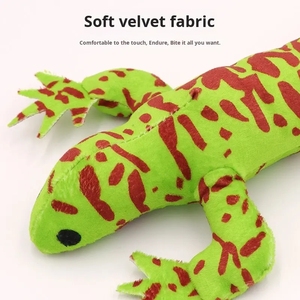 Giocattolo per Gatti a Forma di Lucertola in Peluche con Catnip, Resistente ai Morsi, Sonoro, Gioco Interattivo per Animali Domestici - Product Image 6