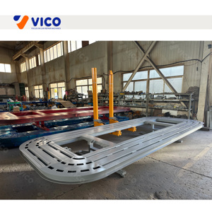 Banco elevador inclinable <span class=keywords><strong>para</strong></span> reparación de automóviles, herramienta de alineación de colisiones de vehículos - Product Image 1