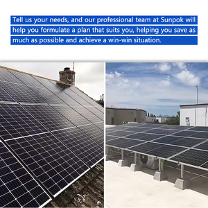 Hybrid On Grid Off Grid Energy System Kit ForHome Batería recargable Lifepo4 3kw 15kw 30kw 50kw Sistema de energía solar industrial - Product Image 3