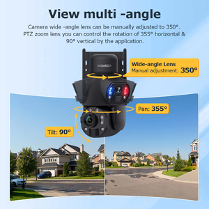 Caméra PTZ solaire CONDA 6MP 4G, zoom 36X, double laser, <span class=keywords><strong>20W</strong></span>, <span class=keywords><strong>IP66</strong></span>, 128 Go, CCTV extérieur - Product Image 5