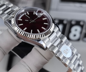 Designer Automatic <b>Mechanical</b> for Men Luminous Stainless Steel Diver <b>Watch</b> with Black Dial Pointer Display Alarm Function - Product Image 2