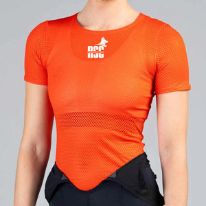 Chaleco Deportivo Personalizado para <span class=keywords><strong>Mujer</strong></span>, <span class=keywords><strong>Camiseta</strong></span> <span class=keywords><strong>Interior</strong></span> Transpirable de Manga Corta, Malla con Estampado por Sublimación, Capa Base para <span class=keywords><strong>Ciclismo</strong></span> - Product Image 6