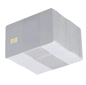 2023 nouveauté usine bon prix plastique blanc contact blanc puce IC carte à puce ISSI/FM4442 ou 4428