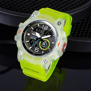 Meilleures ventes Nouveautés SMAEL 8007 Montre numérique transparente pour hommes Montres de sport Montre électronique à quartz étanche - Product Image 6