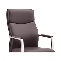 Chaise de Visiteur Exécutive Moderne en Cuir de Luxe, Confortable, à Base Fixe, pour Bureau, Salle de Conférence et Salle d'Attente - Vente en Gros Usine