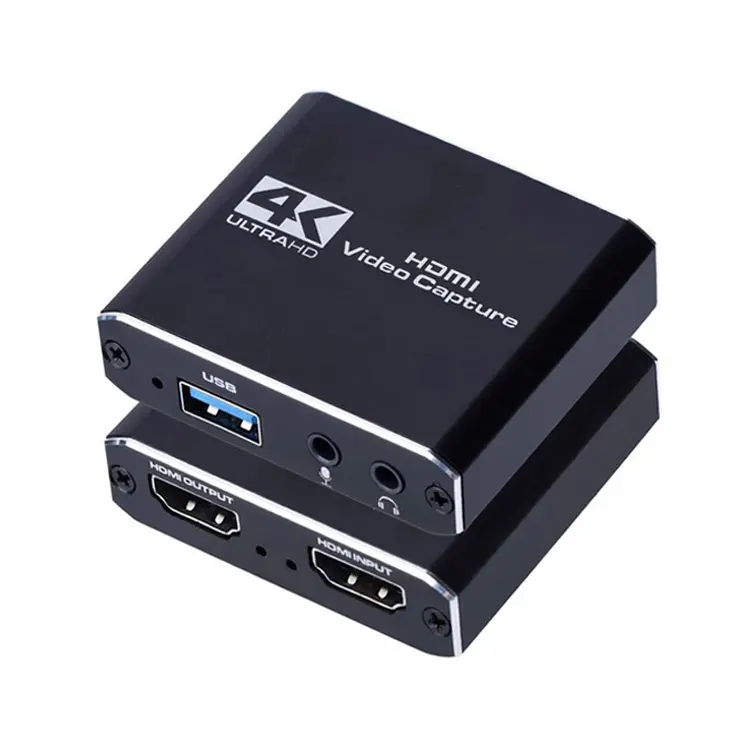4K USB HDMI Video Audio di Gioco Dispositivo di Scheda di Acquisizione per 1080P TV Box