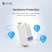 USR-DR504-G de serie de banda Global a 4G LTE, módem CAT4 con Modbus RTU a TCP