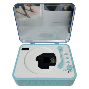 Factory Direct <b>Retro</b> Portable <b>CD</b> <b>Player</b> with Tonearm Mechanical Arm Design Vintage Music <b>Player</b> for Home Decor Gift - Product Image 1