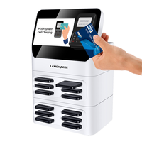 Nouvelle arrivée 8-24 emplacements empilés marché africain poste banque d'énergie de location téléphone portable charge batterie externe station de location