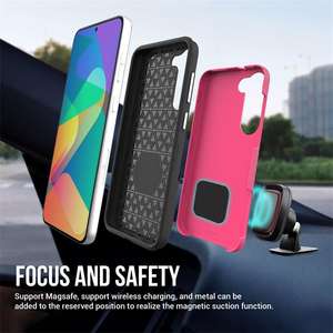 Funda para Samsung <span class=keywords><strong>Galaxy</strong></span> S23 Rosa color sólido suave TPU Cámara protección a prueba de golpes funda para S24 Plus S22 Ultra funda para teléfono - Product Image 4