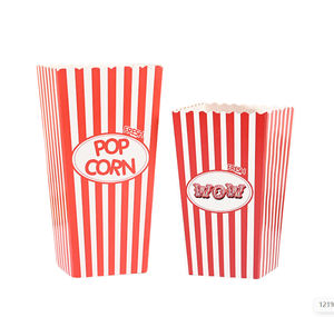 Cajas de Papel Personalizadas para Papas Fritas y Palomitas, Mini Contenedores de Papel para Palomitas, Dulces, Galletas, Hamburguesas, Cine, Carnaval, Fiestas - Product Image 4