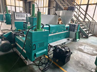 Machine à granuler les films plastiques PP PE recyclés à double vis et à deux étages SJ110/100