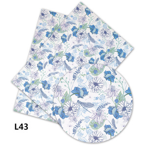 136 Cm * 30 Cm Professionnel Personnalisé Floral Coloré Fleur <span class=keywords><strong>Imprimé</strong></span> Tissu En Similicuir Pour Bandeau - Product Image 2