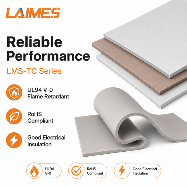 Thermal Interface Silicone Pad for Laptop Computer Chip and Heat Dissipation
