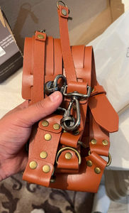 Dây đeo máy ảnh chất lượng cao bằng da thuộc nguyên tấm, hai dây đeo vai, dành cho nhiếp ảnh gia, dùng được cho hai máy ảnh - Product Image 6