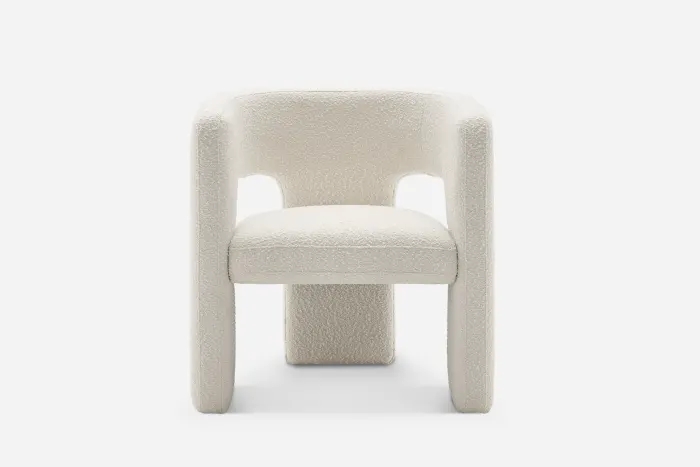 couch living room sofas Wool Fabric Luxury Single Seater Sofa Accent Lounge sofa Chairs