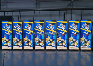 AOWE Interior P1.8 P2 P2.5 P3 Piso de pie a todo color Póster Pantalla LED Señalización digital LED Video Wall - Product Image 2