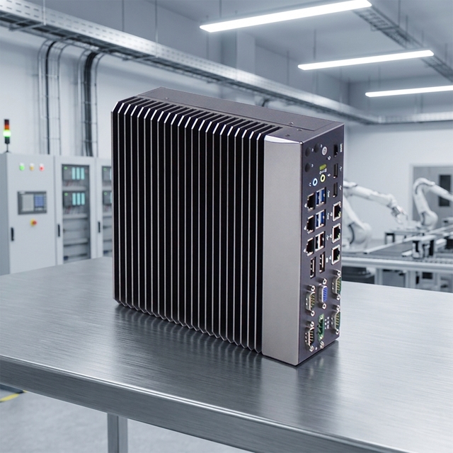 Yantronic Embedded Industrial Box PC 6th-9th Gen Intel Core I3 I5 I7 32GB RAM 1TB HDD 6 LAN 4 COM RS232 RS485 Triple Industrial
