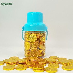 Wholesale Superloves Sweet Crispy Coin Solid <strong>Chocolate</strong> 2.4g Multi-Colored in Piece Pattern 120 Pieces Sweets <strong>Chocolates</strong> Candy - Product Image 1