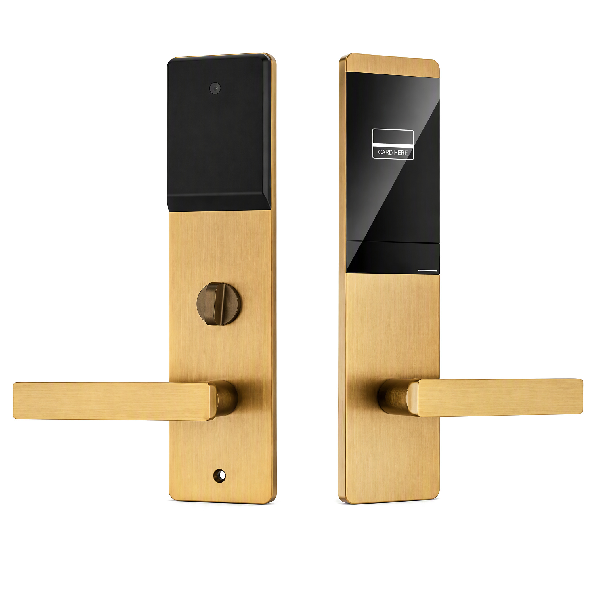 Hot Sales APP Control Support Outdoor Aluminum Hotel Digital Safe Front Door Card Smart Security Locks for Apartments · image 3