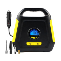 Pompe à air intelligente multifonction portable pour voiture, 100 PSI haute pression, 12 V, gonfleur de pneus numérique automatique