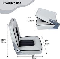 Chaise de conducteur de yacht de haute qualité ISURE Marine Seat de Dongying