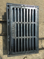 Couvre-égouts en fonte ductile sur mesure, forme carrée/ronde, traitement de surface plaqué, certifié EN124 pour un entretien facile