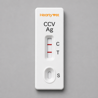 Kit de test rapide du coronavirus canin (CCV) - Bandelette de test rapide de l'antigène CCV pour l'entérite canine - Échantillon fécal CCV Ag