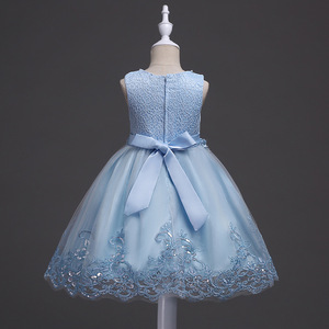 <span class=keywords><strong>Vestido</strong></span> de Princesa Elegante en Varios Colores, Falda de Tul de Varias Capas, <span class=keywords><strong>Vestido</strong></span> de Baile Formal para Niñas Pequeñas, para Bodas, Damas de Honor - Product Image 3