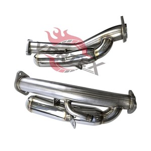 Tubos de Escape Vortex de Acero Inoxidable 304 con Acabado Espejo, Soldadura TIG de Alto Rendimiento para Nissan 370Z e Infiniti G37 - Product Image 2