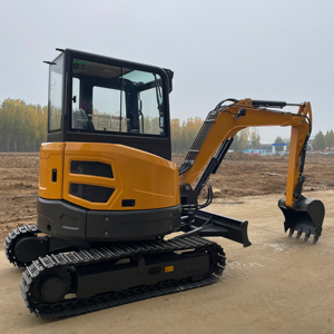 Miniexcavadora de 3.5 Toneladas y 0.12m3 con Motor Diésel Kubota - Product Image 1
