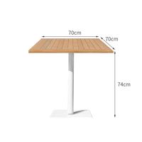 Table et chaises d'extérieur nordiques pour terrasse, table et chaises de loisirs pour cour et balcon