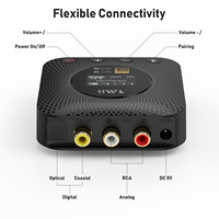 Receptor de Música en Streaming 1Mii, Receptor de Audio Bluetooth 5.1 de Alta Resolución LDAC con Chip DAC, Adaptador Bluetooth para Altavoces y Amplificadores