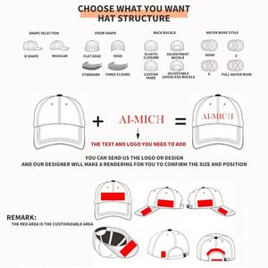 Gorras de Béisbol de 6 Paneles, Diseño Original, Portátiles, Modernas, para Adultos, Deportes al Aire Libre, con Logotipo Personalizado, Impresión en Serigrafía, Promocionales - Product Image 5