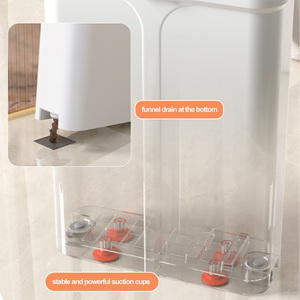 Tidytech Nhà Sạch Sản Phẩm Tiết Kiệm Không Gian 360 Xoay Tay Miễn Phí Lau Phẳng Và Xô Cho Sàn Làm Sạch - Product Image 5