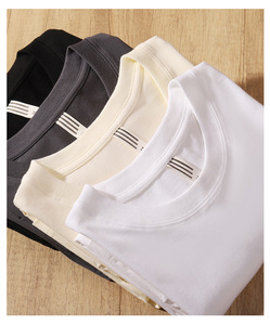<strong>Long</strong> <strong>Sleeve</strong> Shirts 230g <strong>Cotton</strong> Loose Round Neck <strong>Long</strong> <strong>Sleeve</strong> T-shirt for Men and Women Spring Shirts - Product Image 5