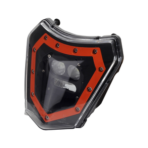 Motocross Dirt Bike LED E8 Phare Masque Carénage Couverture Pour Pour <span class=keywords><strong>690</strong></span> <span class=keywords><strong>Enduro</strong></span> <span class=keywords><strong>R</strong></span> <span class=keywords><strong>SMC</strong></span>-<span class=keywords><strong>R</strong></span> EXC SIX JOURS Phare Running Light Shell - Product Image 1