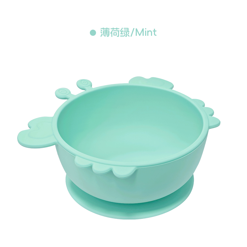 crab shape bow--mint