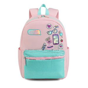 Mochila escolar ligera con lentejuelas rosas encantadoras superventas para niñas y niños mochilas escolares impermeables con compartimento para ordenador portátil - Product Image 2