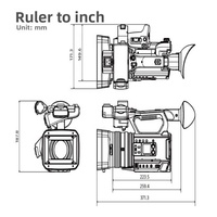 NOUVEAU Caméscope numérique professionnel HD 4K PXW-Z150 pour l'enseignement, les conférences et le direct