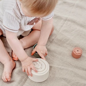 Modello ordinamento blocchi impilabili tazza giocattoli impilabili in Silicone per bambini - Product Image 3